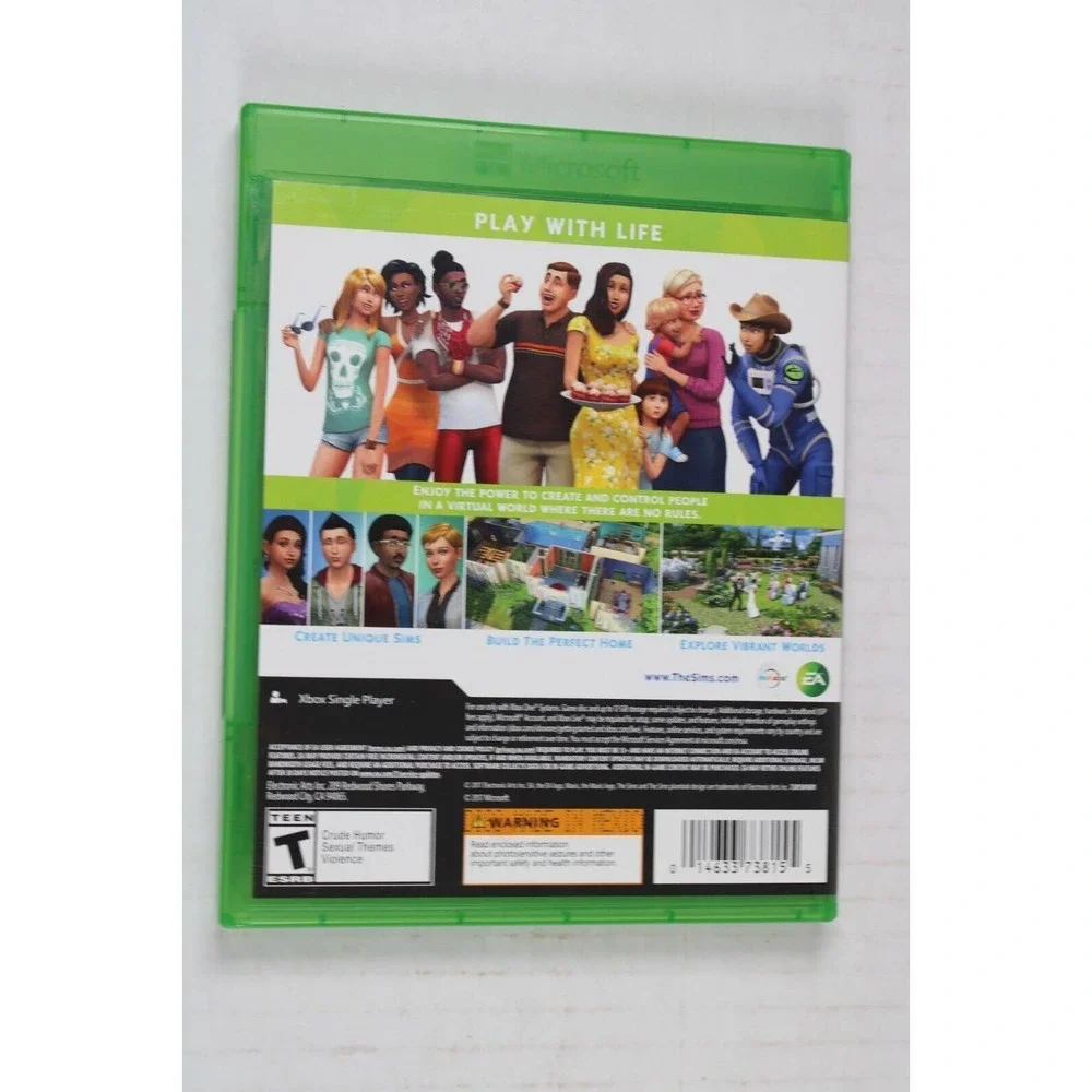 The Sims 4 (Microsoft Xbox One) Authentic, tested/works great